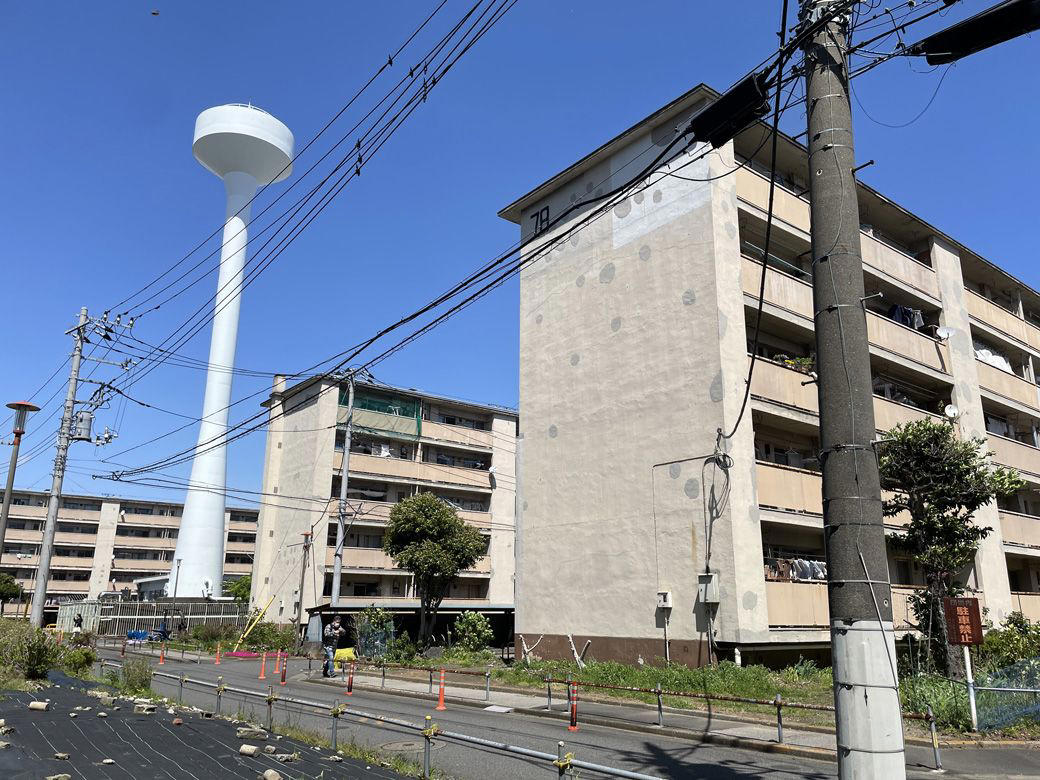 タワマン群と団地群の対比が見える, タワマン地区、団地地区で生徒数は大きく異なる, タワマンに住む「キャナリーゼ」と対する「団地族」, あっちにある「イオン」は歩くと遠すぎる, 団地の人たちは、買い物はどうしている？, キャベツも大根も買えない「フード・デザート現象」, 再開発で「食の砂漠」が生まれる背景, タワマンも、いつかは今の団地のようになる…？