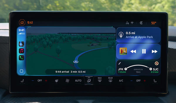 WWDC会場で新しいCarPlayのサービスを体験！, iOS 26の新機能の数々がドライブしながら楽しめる, クルマで聴く空間オーディオリスニングもオススメ, 細部まで作り込まれたラグジュアリーなCarPlay Ultraの体験, ドライバーがカスタマイズできる要素も盛りだくさん