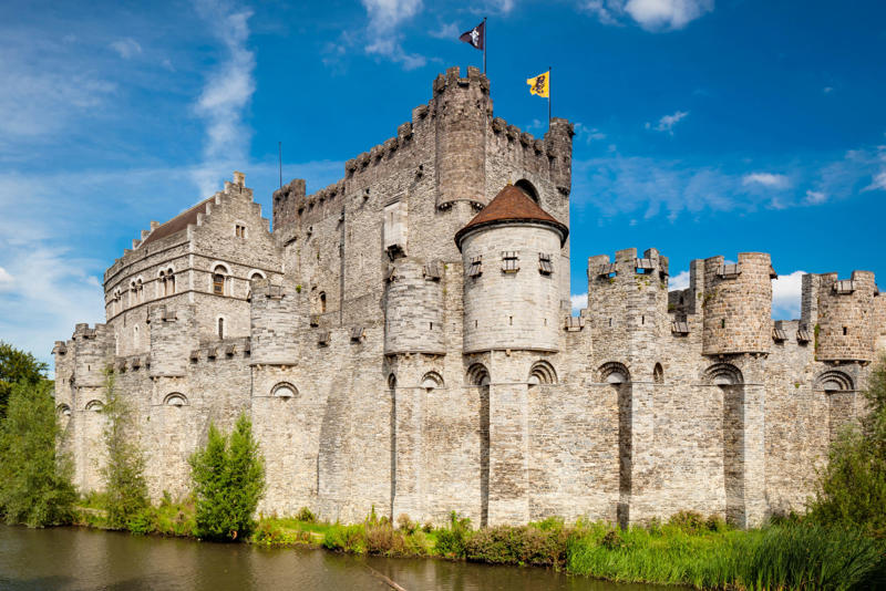 Eltz Castle, Germany, Predjama Castle, Slovenia, Brunnenburg Castle, Italy, Trakai Island Castle, Lithuania, Guaita Castle, San Marino, Gravensteen Castle, Belgium, Mehrangarh Fort, India, Topkapi Palace, Turkey, The Forbidden City, China, Almourol Castle, Portugal, Chateau de Sully-sur-Loire, France, Monastir's Ribat, Tunisia, Karlstejn Castle, Czech Republic, Gyantse Dzong, Tibet
