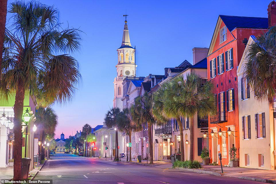 New map reveals US cities and landmarks set to disappear by 2050, New Orleans, Louisiana, Cape Coral, Florida, Savannah, Georgia, Charleston, South Carolina, Atlantic City, New Jersey, East Rutherford, New Jersey, Long Island, New York, San Jose, California