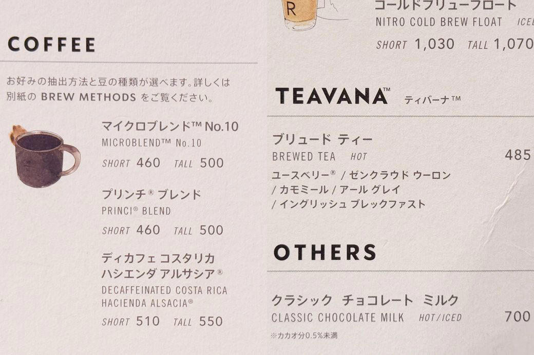 スペシャルなスタバ、スターバックス ギンザ ハウスとは？, 日本で1店舗のみ！スターバックス リザーブのモーニングメニュー, スターバックス リザーブ プリンチブレックファスト 1500円, ソーセージと生ハムの二刀流で贅沢に, マグカップで飲むこだわりのコーヒー, 異国情緒漂う空間で食べる朝ごはん