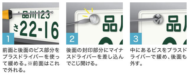 ナンバープレートを交換するケース, 【ケース別】ナンバープレートの交換に必要な書類・もの, ナンバープレートを交換する手順, 図柄入りナンバープレートに変更する申請方法, ナンバープレートの交換にかかる費用, ナンバープレートの外し方・付け方, 任意保険等の手続きも忘れずに