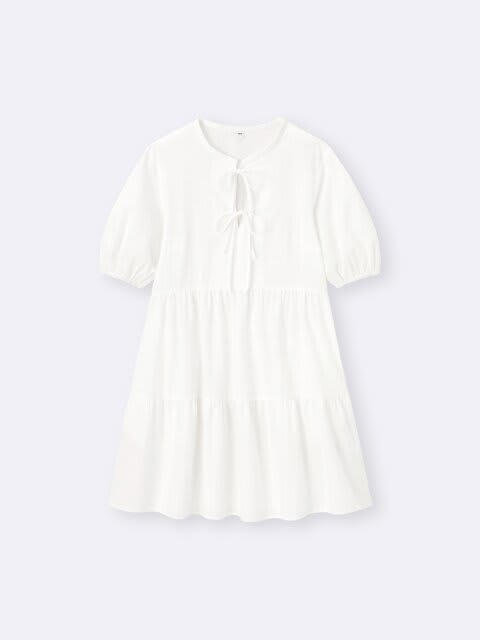 大人かわいいドット柄♪ティアードワンピース, 重ねるだけでおしゃれ見え！レースチュールワンピース, チュニックとしても活躍♪コットンティアードミニワンピース, 1枚できちんと感を演出♡スキッパーポロワンピース, 2点セットで着まわし抜群！2ピースチュールワンピース, ラクしてきれいめ♡ボリュームスリーブワンピース