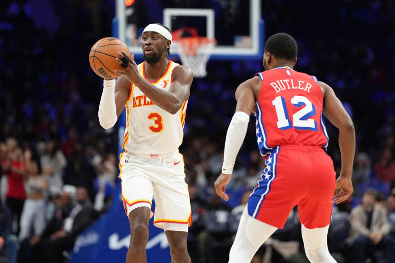 1. James Harden / PG / LA Clippers / Player Option, 2. LeBron James / SF / LA Lakers / Player Option, 3. Julius Randle / PF / Minnesota / Player Option, 4. Myles Turner / C / Indiana, 5. Josh Giddey / PG / Chicago / Restricted, 6. Jonathan Kuminga / SF / Golden State / Restricted, 7. Malik Beasley / SG / Detroit, 8. Santiago Aldama / PF / Memphis / Restricted, 9. Cam Thomas / SG / Brooklyn / Restricted, 10. Kelly Oubre / SF / Philadelphia / Player Option, 11. Brook Lopez / C / Milwaukee, 12. Ty Jerome / SG / Cleveland, 13. Bobby Portis / PF / Milwaukee / Player Option, 14. Nickeil Alexander-Walker / SG / Minnesota, 15. Caris LeVert / SG / Atlanta, 16. Clint Capela / C / Atlanta, 17. Moritz Wagner / C / Orlando / Team Option, 18. Quentin Grimes / SG / Philadelphia / Restricted, 19. Dorian Finney-Smith / PF / LA Lakers / Player Option, 20. Gary Trent Jr / SG / Milwaukee, 21. Al Horford / C / Boston, 22. Tyus Jones / PG / Phoenix, 23. D'Angelo Russell / PG / Brooklyn, 24. Russell Westbrook / PG / Denver, 25. Chris Paul / PG / San Antonio, 26. Luke Kennard / SG / Memphis, 27. Dennis Schroeder / PG / Detroit, 28. Keon Ellis / SG / Sacramento / Team Option, 29. Guerschon Yabusele / PF / Philadelphia, 30. Tim Hardaway Jr. / SG / Detroit, 31. Spencer Dinwiddie / PG / Dallas, 32. Luke Kornet / C / Boston, 33. Amir Coffey / SG / LA Clippers, 34. Bruce Brown / SG / New Orleans, 35. Precious Achiuwa / C / New York, 36. Tre Jones / PG / Chicago, 37. Chris Boucher / PF / Toronto, 38. Jake LaRavia / PF / Sacramento, 39. Larry Nance Jr. / PF / Atlanta, 40. Taurean Prince / PF / Milwaukee, 41. Tre Mann / PG / Charlotte / Restricted, 42. Kevon Looney / C / Golden State, 43. Mason Plumlee / C / Phoenix, 44. Gary Payton II / SG / Golden State, 45. Malcolm Brogdon / PG / Washington, 46. Jaxson Hayes / C / LA Lakers, 47. Jaylin Williams / PF / Oklahoma City / Team Option, 48. Kevin Porter / SG / Milwaukee, 49. Ben Simmons / PG / Brooklyn, 50. Gui Santos / PF / Golden State, 51. Vasilije Micic / PG / Phoenix / Team Option, 52. Cameron Payne / PG / New York, 53. Paul Reed / C / Detroit, 54. Dalano Banton / PG / Portland, 55. Nicolas Batum / PF / LA Clippers, 56. Trey Lyles / PF / Sacramento, 57. Thomas Bryant / C / Indiana, 58. Garrison Mathews / SG / Atlanta, 59. Gary Harris / SG / Orlando, 60. Bojan Bogdanovic / SF / Brooklyn, 61. Monte Morris / PG / Phoenix, 62. Jae'Sean Tate / SF / Houston, 63. Kyle Lowry / PG / Philadelphia, 64. Talen Horton-Tucker / SF / Chicago, 65. Trendon Watford / PF / Brooklyn, 66. Eric Gordon / SG / Philadelphia / Player Option, 67. Day'Ron Sharpe / C / Brooklyn / Restricted, 68. Ziaire Williams / SF / Brooklyn / Restricted, 69. BJ Boston / SG / New Orleans, 70. Javonte Green / SF / New Orleans, 71. Delon Wright / PG / New York, 72. Daniel Theis / C, 73. Sandro Mamukelashvili / C / San Antonio, 74. Jabari Walker / SF / Portland, 75. Lindy Waters III / SG / Detroit, 76. Jericho Sims / C / Milwaukee, 77. Markelle Fultz / PG / Sacramento, 78. Jordan Goodwin / PG / LA Lakers / Team Option, 79. Ajay Mitchell / SG / Oklahoma City, 80. Alec Burks / SG / Miami, 81. De'Anthony Melton / SG / Brooklyn, 82. Dante Exum / PG / Dallas, 83. Marvin Bagley / C / Memphis, 84. Cam Reddish / SF / Charlotte, 85. Bones Hyland / PG / LA Clippers / Restricted, 86. Luka Garza / C / Minnesota / Team Option, 87. Cory Joseph / PG / Orlando, 88. Aaron Holiday / PG / Houston / Team Option, 89. Seth Curry / SG / Charlotte, 90. Isaiah Jackson / C / Indiana / Restricted, 91. DeAndre Jordan / C / Denver, 92. Markieff Morris / PF / LA Lakers, 93. Christian Koloko / C / LA Lakers, 94. Jordan McLaughlin / PG / San Antonio, 95. Trevelin Queen / SG / Orlando, 96. Mo Bamba / C, 97. Jeff Green / PF / Houston, 98. Josh Minott / SF / Minnesota / Team Option, 99. Josh Richardson / SG