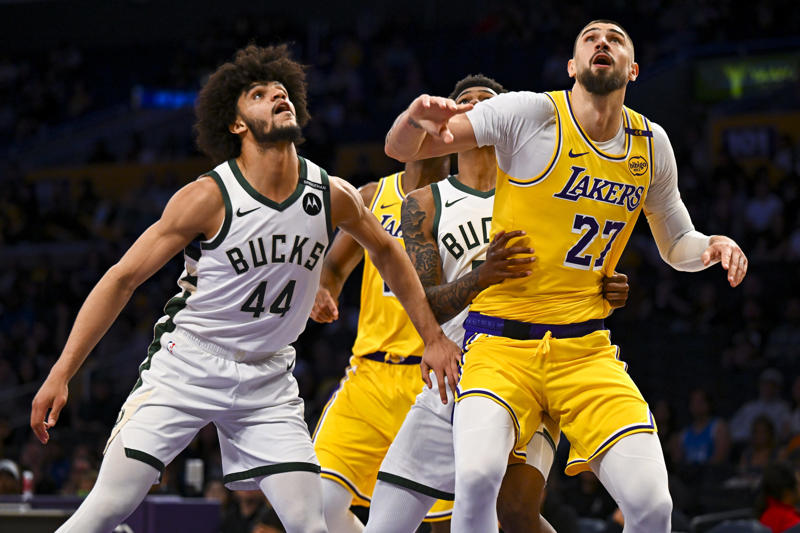 1. James Harden / PG / LA Clippers / Player Option, 2. LeBron James / SF / LA Lakers / Player Option, 3. Julius Randle / PF / Minnesota / Player Option, 4. Myles Turner / C / Indiana, 5. Josh Giddey / PG / Chicago / Restricted, 6. Jonathan Kuminga / SF / Golden State / Restricted, 7. Malik Beasley / SG / Detroit, 8. Santiago Aldama / PF / Memphis / Restricted, 9. Cam Thomas / SG / Brooklyn / Restricted, 10. Kelly Oubre / SF / Philadelphia / Player Option, 11. Brook Lopez / C / Milwaukee, 12. Ty Jerome / SG / Cleveland, 13. Bobby Portis / PF / Milwaukee / Player Option, 14. Nickeil Alexander-Walker / SG / Minnesota, 15. Caris LeVert / SG / Atlanta, 16. Clint Capela / C / Atlanta, 17. Moritz Wagner / C / Orlando / Team Option, 18. Quentin Grimes / SG / Philadelphia / Restricted, 19. Dorian Finney-Smith / PF / LA Lakers / Player Option, 20. Gary Trent Jr / SG / Milwaukee, 21. Al Horford / C / Boston, 22. Tyus Jones / PG / Phoenix, 23. D'Angelo Russell / PG / Brooklyn, 24. Russell Westbrook / PG / Denver, 25. Chris Paul / PG / San Antonio, 26. Luke Kennard / SG / Memphis, 27. Dennis Schroeder / PG / Detroit, 28. Keon Ellis / SG / Sacramento / Team Option, 29. Guerschon Yabusele / PF / Philadelphia, 30. Tim Hardaway Jr. / SG / Detroit, 31. Spencer Dinwiddie / PG / Dallas, 32. Luke Kornet / C / Boston, 33. Amir Coffey / SG / LA Clippers, 34. Bruce Brown / SG / New Orleans, 35. Precious Achiuwa / C / New York, 36. Tre Jones / PG / Chicago, 37. Chris Boucher / PF / Toronto, 38. Jake LaRavia / PF / Sacramento, 39. Larry Nance Jr. / PF / Atlanta, 40. Taurean Prince / PF / Milwaukee, 41. Tre Mann / PG / Charlotte / Restricted, 42. Kevon Looney / C / Golden State, 43. Mason Plumlee / C / Phoenix, 44. Gary Payton II / SG / Golden State, 45. Malcolm Brogdon / PG / Washington, 46. Jaxson Hayes / C / LA Lakers, 47. Jaylin Williams / PF / Oklahoma City / Team Option, 48. Kevin Porter / SG / Milwaukee, 49. Ben Simmons / PG / Brooklyn, 50. Gui Santos / PF / Golden State, 51. Vasilije Micic / PG / Phoenix / Team Option, 52. Cameron Payne / PG / New York, 53. Paul Reed / C / Detroit, 54. Dalano Banton / PG / Portland, 55. Nicolas Batum / PF / LA Clippers, 56. Trey Lyles / PF / Sacramento, 57. Thomas Bryant / C / Indiana, 58. Garrison Mathews / SG / Atlanta, 59. Gary Harris / SG / Orlando, 60. Bojan Bogdanovic / SF / Brooklyn, 61. Monte Morris / PG / Phoenix, 62. Jae'Sean Tate / SF / Houston, 63. Kyle Lowry / PG / Philadelphia, 64. Talen Horton-Tucker / SF / Chicago, 65. Trendon Watford / PF / Brooklyn, 66. Eric Gordon / SG / Philadelphia / Player Option, 67. Day'Ron Sharpe / C / Brooklyn / Restricted, 68. Ziaire Williams / SF / Brooklyn / Restricted, 69. BJ Boston / SG / New Orleans, 70. Javonte Green / SF / New Orleans, 71. Delon Wright / PG / New York, 72. Daniel Theis / C, 73. Sandro Mamukelashvili / C / San Antonio, 74. Jabari Walker / SF / Portland, 75. Lindy Waters III / SG / Detroit, 76. Jericho Sims / C / Milwaukee, 77. Markelle Fultz / PG / Sacramento, 78. Jordan Goodwin / PG / LA Lakers / Team Option, 79. Ajay Mitchell / SG / Oklahoma City, 80. Alec Burks / SG / Miami, 81. De'Anthony Melton / SG / Brooklyn, 82. Dante Exum / PG / Dallas, 83. Marvin Bagley / C / Memphis, 84. Cam Reddish / SF / Charlotte, 85. Bones Hyland / PG / LA Clippers / Restricted, 86. Luka Garza / C / Minnesota / Team Option, 87. Cory Joseph / PG / Orlando, 88. Aaron Holiday / PG / Houston / Team Option, 89. Seth Curry / SG / Charlotte, 90. Isaiah Jackson / C / Indiana / Restricted, 91. DeAndre Jordan / C / Denver, 92. Markieff Morris / PF / LA Lakers, 93. Christian Koloko / C / LA Lakers, 94. Jordan McLaughlin / PG / San Antonio, 95. Trevelin Queen / SG / Orlando, 96. Mo Bamba / C, 97. Jeff Green / PF / Houston, 98. Josh Minott / SF / Minnesota / Team Option, 99. Josh Richardson / SG