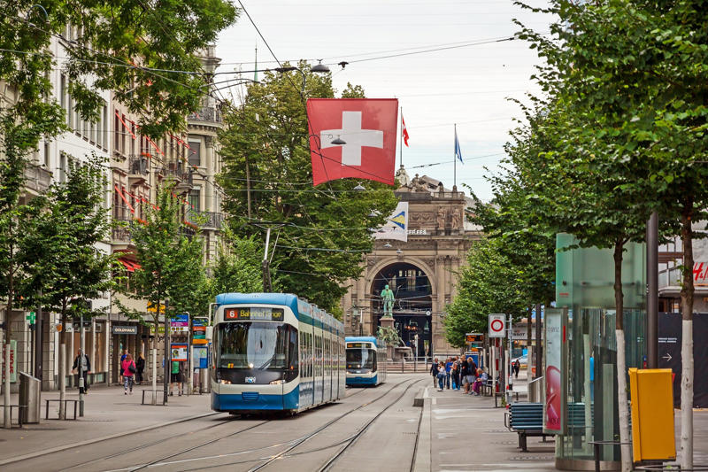 1. Basel, 2. Bern , 3. Geneva, 4. Zurich, 5. St Gallen , 6. Lucerne