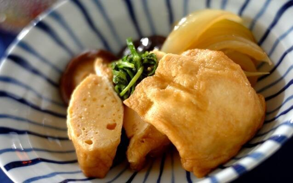甘長唐辛子の肉詰め, 豆腐の肉詰めグリル焼き, 肉詰め巾着の炊き合わせ, レンコンの肉詰め
