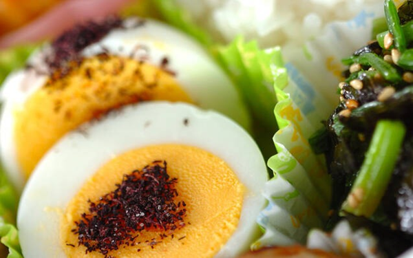 塩もみで簡単！ さっぱり白菜のゆかり和え, 玉ネギのゆかり和え, イカのゆかり和え, ちくわのゆかり天ぷら, 切干し大根のゆかり和え, キャベツのゆかり和え