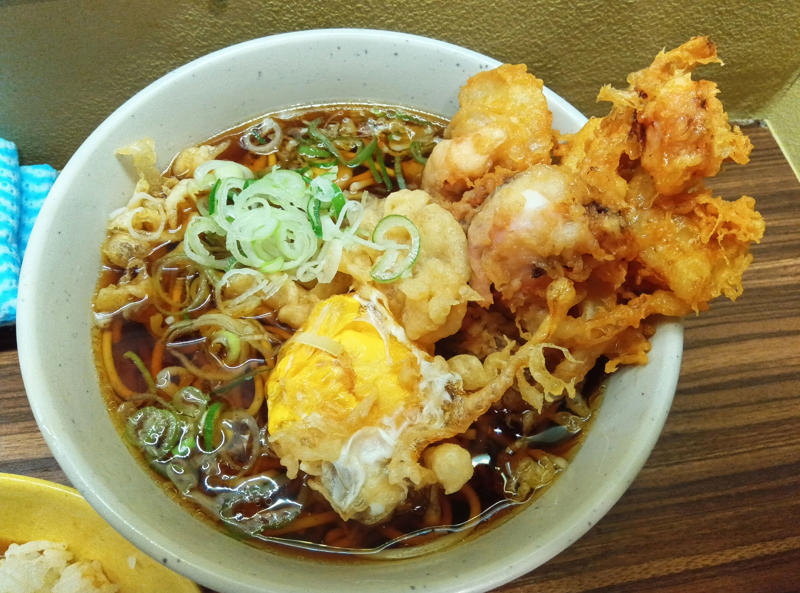 ・ガード下の片隅, ・券売機に感じる綾瀬の風, ・ゲソ天そばと玉子天, ・価格帯は立ち食いそば, ・今回紹介した店舗の情報