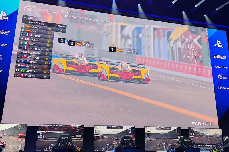 「グランツーリスモ ワールドシリーズ 2025」ロンドンで初の開催, シャオミのスポーツカー「SU7 Ultra」とコラボを発表, GTWS2025ロンドン、とレースフォーマット, 世界中にライブ配信, マニュファクチャラーズカップ：スバル宮園選手が2024年Nations Cup王者の実力を発揮, ネイションズカップ：スペイン勢の連携と戦略が際立ち、他国勢は追い上げに苦戦, eモータースポーツの未来を示す一戦