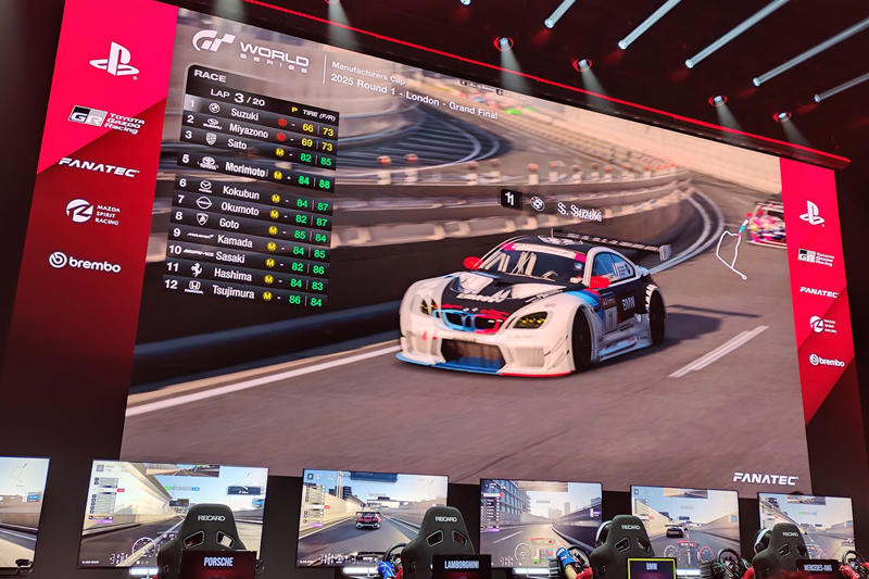 「グランツーリスモ ワールドシリーズ 2025」ロンドンで初の開催, シャオミのスポーツカー「SU7 Ultra」とコラボを発表, GTWS2025ロンドン、とレースフォーマット, 世界中にライブ配信, マニュファクチャラーズカップ：スバル宮園選手が2024年Nations Cup王者の実力を発揮, ネイションズカップ：スペイン勢の連携と戦略が際立ち、他国勢は追い上げに苦戦, eモータースポーツの未来を示す一戦