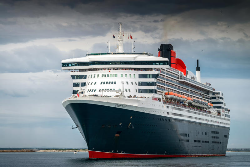 RMS Queen Mary 2 SS Royal William, SS Great Britain, SS Great Eastern, RMS Baltic, RMS Olympic, Carnival Destiny, Grand Princess, RMS Queen Mary, Voyager of the Seas, Navigator of the Seas, SS Normandie, RMS Queen Mary 2, Icon of the Seas, Star of the Seas
