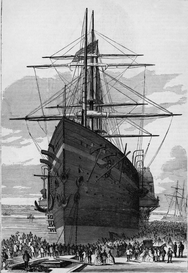 SS Great Eastern SS Royal William, SS Great Britain, SS Great Eastern, RMS Baltic, RMS Olympic, Carnival Destiny, Grand Princess, RMS Queen Mary, Voyager of the Seas, Navigator of the Seas, SS Normandie, RMS Queen Mary 2, Icon of the Seas, Star of the Seas