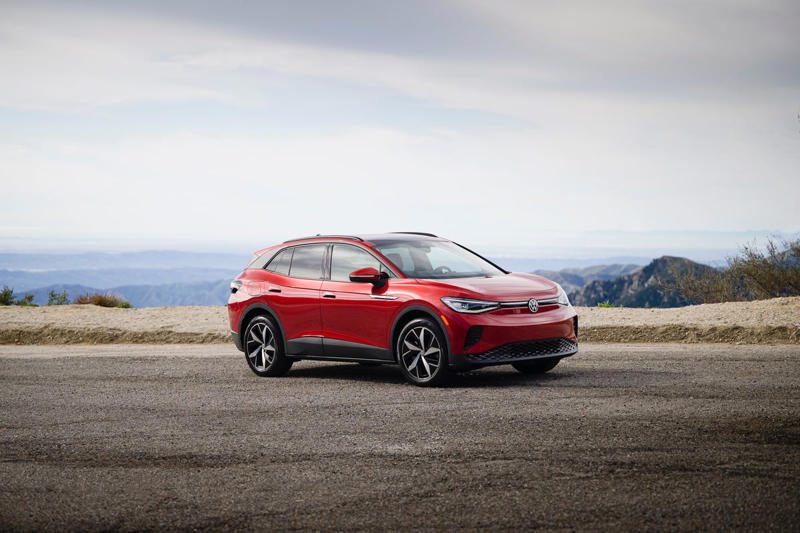 #1: Tesla Model 3, #2: Tesla Model Y, #3: Tesla Model S, #4: Tesla Model X, #5: Jeep Gladiator, #6: Kia EV6, #7: Honda Ridgeline, #8: Honda Odyssey, #9: Honda Passport, #10: Volkswagen ID.4