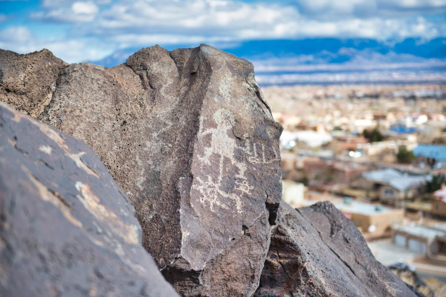 Visit the Petroglyph National Monument, Take a stroll through Old Town, Ride the tram, Grab lunch and go shopping in Nob Hill, Browse through a museum or two, Check out some local art, Hike the Sandias, Stop by the BioPark, Stroll through the Bosque