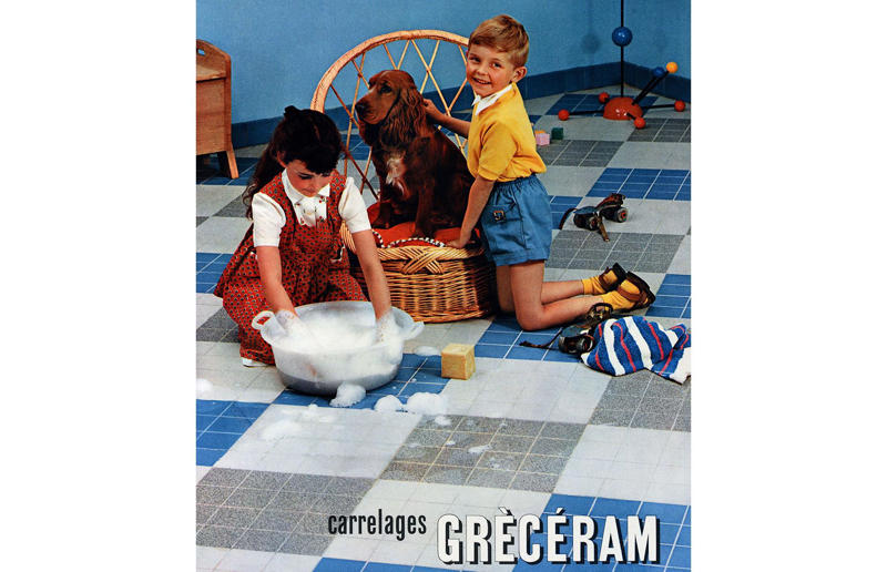 1957: Grècéram floor tiles Beautiful vintage adverts for home products around the world, 1922: Dominion Linoleum, 1926: Electrolux vacuums, 1920s: pianos, 1931: Neolux light fittings, 1932: solid wood desks, 1937: Carrier air-conditioning units, 1930s: Frigidaire refrigerators, 1942: Bowmans furniture, 1945: Belmont televisions, 1940s: Scotch tape, 1940s: Westinghouse washing machines, 1950: kit homes, 1955: blast-resistant houses, 1957: Admiral televisions, 1957: Grècéram floor tiles, 1950s: WalPaMur paint, 1962: Australuco aluminium, 1963: Bell extension phones, 1967: Edison Electric Institute, 1960s: Georgia-Pacific panelling, 1973: Armstrong floors, 1974: Pioneer speakers, 1970s: Chippy telephone tables, 1986: Sony remote controls, 1980s: Sun dishwasher soap, 1980s: Playmobil home, 1991: Sony Walkman, 1999: Apple iMac computers, 1990s: IKEA blinds
