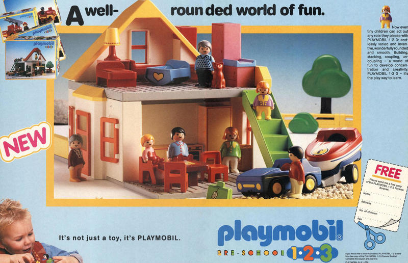 1980s: Playmobil home Beautiful vintage adverts for home products around the world, 1922: Dominion Linoleum, 1926: Electrolux vacuums, 1920s: pianos, 1931: Neolux light fittings, 1932: solid wood desks, 1937: Carrier air-conditioning units, 1930s: Frigidaire refrigerators, 1942: Bowmans furniture, 1945: Belmont televisions, 1940s: Scotch tape, 1940s: Westinghouse washing machines, 1950: kit homes, 1955: blast-resistant houses, 1957: Admiral televisions, 1957: Grècéram floor tiles, 1950s: WalPaMur paint, 1962: Australuco aluminium, 1963: Bell extension phones, 1967: Edison Electric Institute, 1960s: Georgia-Pacific panelling, 1973: Armstrong floors, 1974: Pioneer speakers, 1970s: Chippy telephone tables, 1986: Sony remote controls, 1980s: Sun dishwasher soap, 1980s: Playmobil home, 1991: Sony Walkman, 1999: Apple iMac computers, 1990s: IKEA blinds