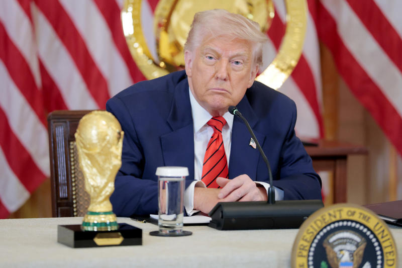 Travel ban The 2026 World Cup task force, The Club World Cup, Will the US be ready to host the 2026 World Cup?, Travel ban, Trump and his "51st state", Mexico's answer, View of the US Travel Association, Coping with millions of visitors, Unacceptable visa waiting time, Department of State and FBI to step in, "America will welcome the world", Overstaying their welcome, Host cities in Canada, A tournament money spinner, Arriving on time, Delayed?