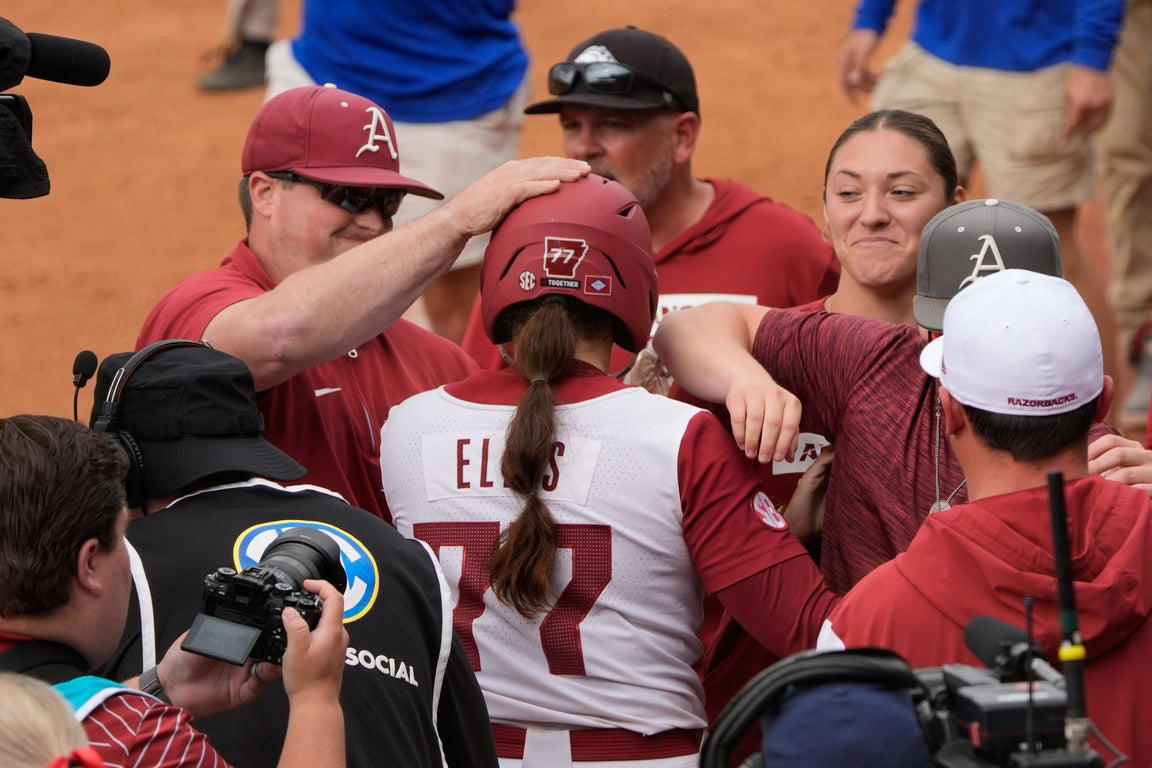 SEC Player of the Year Bri Ellis honored through striking softball images