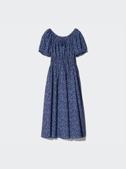 ヘルシーなデザイン♪ホルターネックワンピース, プリント入り♪花柄ボリュームスリーブワンピース, カップ付きでラクちん♪エアリズムコットンブラワンピース, オールブラックで甘すぎない！ボリュームスリーブワンピース, 羽織りとしても活躍♪ワッシャーコットンロングワンピース