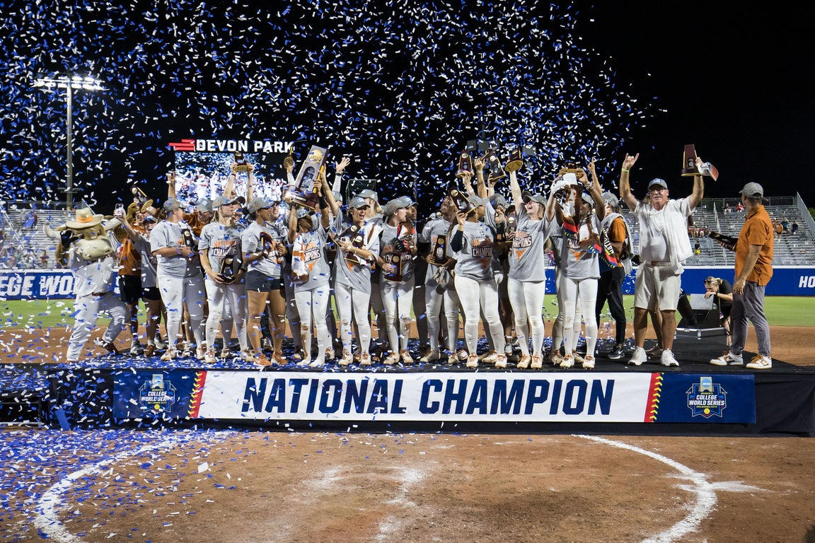 See all the excitement from the Women's College World Series, in photos