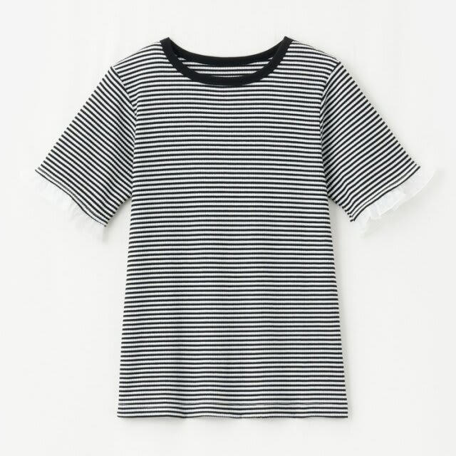 立体感が可愛い♡サークルエンボスロゴTシャツ, 配色デザインが映える！テレコTシャツ, コーデの主役に♪テレコボーダーTシャツ, ひんやり爽やか♡接触冷感袖フリルTシャツ, オサムグッズと豪華コラボ♡トートバッグ付Tシャツ