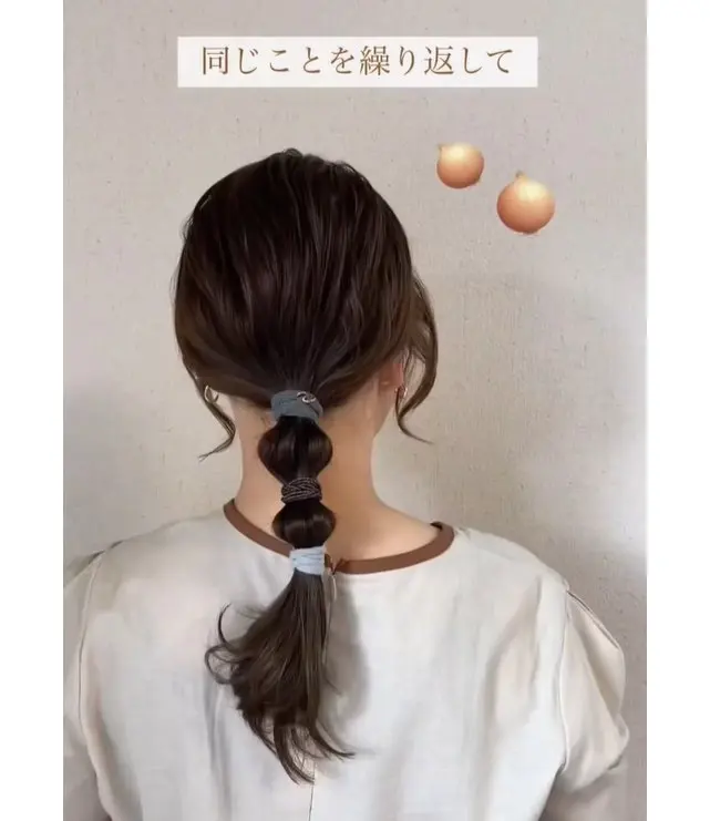 ・ボブでも叶う♡お団子ヘア, ・ボブだとは思えない！オケージョンにも使えるくるりんぱヘア, ・短い髪でも崩れにくい♪ミニポニーテール, ・簡単おしゃれ見せ♡ハーフアップヘア, ・簡単まとめ髪♡結び目も隠せるお団子ヘア, ・くるっとしてきゅっ♪繰り返すくるりんぱで簡単おしゃれハーフアップ, ・簡単アレンジの重ねワザでできるおしゃれローポニーテール♡, ・オンもオフもOK♡どんなシーンでも使える編みおろしヘア, ・ゴム2つだけでできる！簡単ギブソンタック, ・お呼ばれヘアにもおすすめ♡くるりんぱで作る上品まとめ髪, ・飾りなしでもおしゃれに♡タイトなローポニーテール, ・難しいことはなにもなし♪簡単かわいいたまねぎヘア