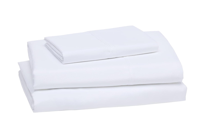 How I tested, Why you can trust IndyBest U.S. reviews, The best sheets for 2025 are: , Brooklinen ​​luxe sateen core sheet set, Amazon basics microfiber four-piece bed sheet set, The Company Store classic rayon made from bamboo set, Mellanni iconic four-piece microfiber sheet set, Coyuchi organic relaxed linen sheet set, Honeydew sheets, Cozy Earth bamboo sheet set, Bedsure duvet and sheet set, Cariloha classic bamboo sheet set, Ettitude cleanbamboo sheet set, What are the best sheets?