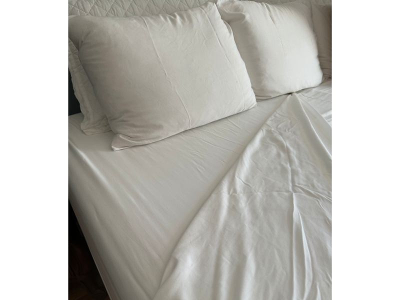 How I tested, Why you can trust IndyBest U.S. reviews, The best sheets for 2025 are: , Brooklinen luxe sateen core sheet set, Amazon basics microfiber four-piece bed sheet set, The Company Store classic rayon made from bamboo set, Mellanni iconic four-piece microfiber sheet set, Coyuchi organic relaxed linen sheet set, Honeydew sheets, Cozy Earth bamboo sheet set, Bedsure duvet and sheet set, Cariloha classic bamboo sheet set, Ettitude cleanbamboo sheet set, What are the best sheets?
