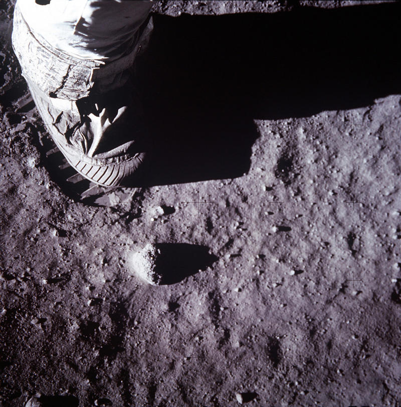 Astronaut boots American flags, Lunar Module descent stages, Scientific instruments, Astronaut boots, TV cameras, Gold olive branch, The Fallen Astronaut memorial, Apollo 14’s golf balls, Apollo 12 plaque, Solar Wind Composition Experiment foils, Descent stage ladders, Soviet lunar landers, Spacecraft, Film gear, Gene Cernan’s daughter’s initials, Lunar portable magnetometer