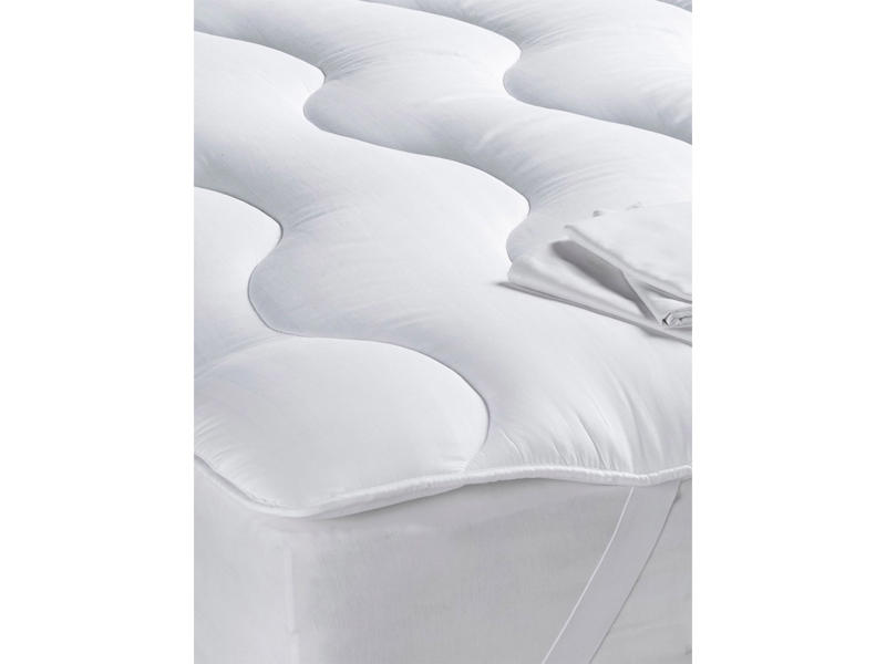 The best mattress toppers for 2025 are:, How I tested , Best mattress topper overall: Simba hybrid, Best budget mattress topper: Snuggledown luxurious extra deep, Best memory foam mattress topper: Panda bamboo topper, Best eoollen mattress topper: Woolroom organic wool topper, Best goose down mattress topper: Dusk supreme, Best mattress topper for easy storage: Next white sleep in comfort, Best mattress toppers for allergy sufferers: The White Company hypoallergenic topper, Best mattress topper for hot sleepers: Slumberdown memory fibre airstream memory cool, Black Friday sale, up to 30% off, Your questions about mattress toppers answered , What is the best mattress topper?, How I selected the best mattress toppers, What type of mattress topper is best?, Can you wash a mattress topper?, Are mattress toppers good for back pain? , What thickness of mattress topper should I get?, Why you can trust IndyBest reviews