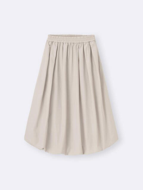 涼しい着心地♪フロントジップバブルヘムワンピース, 着るだけで女性らしくこなれる♡オフショルダーT, ユニセックスで活躍♪スリングショルダーバッグ, トレンドデザイン！バブルヘムミディスカート, 足元を華やかに仕上げる♡リボンバックベルトパンプス