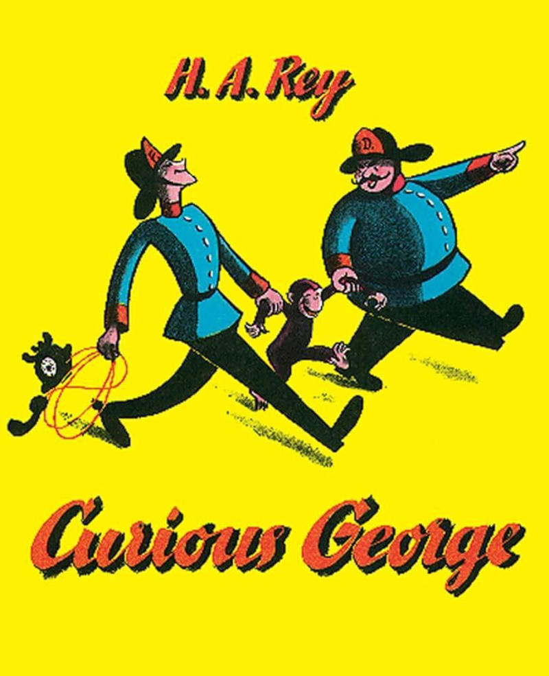 Curious George by H.A. Rey Pippi Longstocking by Astrid Lindgren, If I Ran the Zoo by Dr. Seuss, Adventures of Huckleberry Finn by Mark Twain, Peter Pan by J.M. Barrie, The Snowy Day by Ezra Jack Keats, The Swiss Family Robinson by Johann David Wyss, Goodnight Moon by Margaret Wise Brown, The Berenstain Bears series by Stan and Jan Berenstain, The Five Chinese Brothers by Claire Huchet Bishop, Curious George by H.A. Rey, Little House on the Prairie series by Laura Ingalls Wilder, The Call of the Wild by Jack London, Charlie and the Chocolate Factory by Roald Dahl, The Giving Tree by Shel Silverstein