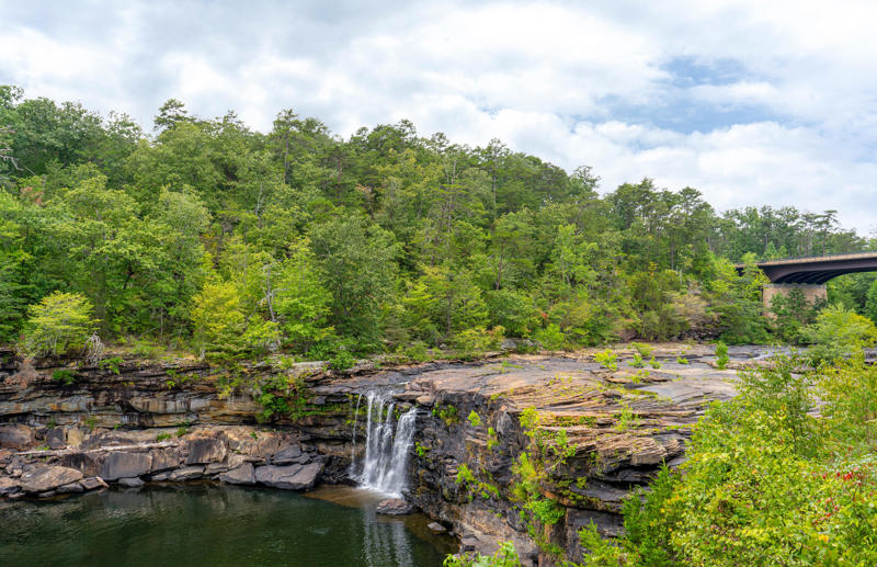 Little River Canyon, Alabama, Whitaker Point, Arkansas, Blowing Rocks Preserve, Florida, Jekyll Island's Driftwood Beach, Georgia, Churchill Downs, Kentucky, Lake Martin, Louisiana, Horn Island, Mississippi, Old Baldy Lighthouse, North Carolina, Wichita Mountains Wildlife Refuge, Oklahoma, Sassafras Mountain, South Carolina, Savage Gulf and the Great Stone Door, Tennessee, Palo Duro Canyon State Park, Texas, Natural Bridge, Virginia, Elakala Falls, West Virginia