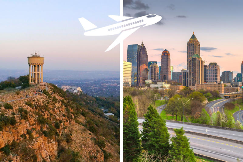 Up in the air, New York, New York to Sydney, Australia, Newark, New Jersey to Singapore, Perth, Australia to London, United Kingdom, Los Angeles, California to Singapore, Johannesburg, South Africa to Atlanta, Georgia, Abu Dhabi, UAE to Los Angeles, California, Toronto, Canada to Manila, Philippines