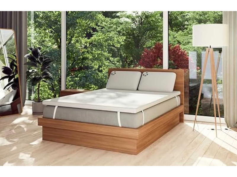 The best mattress toppers for 2025 are:, How I tested , Best mattress topper overall: Simba hybrid, Best budget mattress topper: Snuggledown luxurious extra deep, Best memory foam mattress topper: Panda bamboo topper, Best eoollen mattress topper: Woolroom organic wool topper, Best goose down mattress topper: Dusk supreme, Best mattress topper for easy storage: Next white sleep in comfort, Best mattress toppers for allergy sufferers: The White Company hypoallergenic topper, Best mattress topper for hot sleepers: Slumberdown memory fibre airstream memory cool, Black Friday sale, up to 30% off, Your questions about mattress toppers answered , What is the best mattress topper?, How I selected the best mattress toppers, What type of mattress topper is best?, Can you wash a mattress topper?, Are mattress toppers good for back pain? , What thickness of mattress topper should I get?, Why you can trust IndyBest reviews