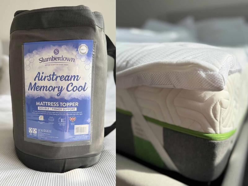 The best mattress toppers for 2025 are:, How I tested , Best mattress topper overall: Simba hybrid, Best budget mattress topper: Snuggledown luxurious extra deep, Best memory foam mattress topper: Panda bamboo topper, Best eoollen mattress topper: Woolroom organic wool topper, Best goose down mattress topper: Dusk supreme, Best mattress topper for easy storage: Next white sleep in comfort, Best mattress toppers for allergy sufferers: The White Company hypoallergenic topper, Best mattress topper for hot sleepers: Slumberdown memory fibre airstream memory cool, Black Friday sale, up to 30% off, Your questions about mattress toppers answered , What is the best mattress topper?, How I selected the best mattress toppers, What type of mattress topper is best?, Can you wash a mattress topper?, Are mattress toppers good for back pain? , What thickness of mattress topper should I get?, Why you can trust IndyBest reviews
