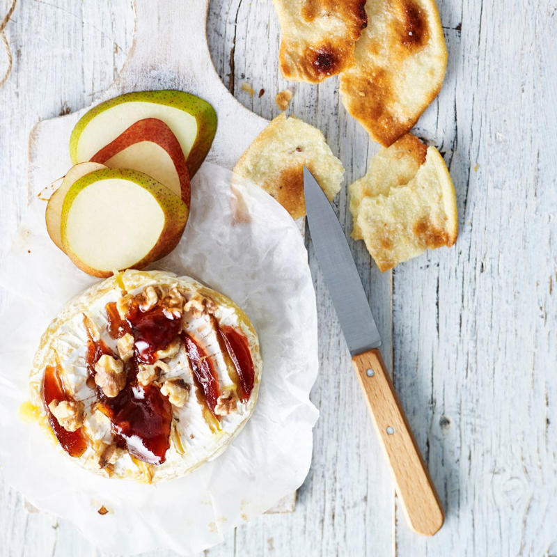 Smarter finger food ideas, How much finger food to serve, Be prepared for impromptu entertaining, Pre-dinner nibbles, What is a fancy finger food called?, Finger food ideas for your next party, Easy spanakopita pies , Chicken lettuce cups with green tahini dressing , Air fryer sausage rolls , Little chicken and leek pies , Air fryer popcorn-coated chicken with honey BBQ sauce , Espresso martini cocktail , Watermelon mocktail with strawberry & mint , Tomato & goat’s cheese pissaladière , Baked brie fondue on the barbecue , Air fryer zucchini balls with lemon yoghurt , How to make a classic mojito , Fried harissa-stuffed green olives , Salt and pepper squid , Bruschetta , Five-ingredient tomato fritters , Beef, haloumi and spinach borek , Roasted garlicky pumpkin and sage pies , Rosé sangria , Air fryer pickle chips with ranch dipping sauce , Spiced paneer and eggplant pakora , Crispy fried pork dumplings , Air fryer chicken nuggets , Arancini with tomato and balsamic sauce , Chocolate and smoked almond ice-cream sandwiches , Strawberry and elderflower mocktail , Spelt blini with hot smoked salmon and crème fraîche , Bread crisps with confit tomatoes , Baked brie with pine nut dukkah , Caramelised leek and brie tartlets , Bacon and cheese arancini , Mulled “wine” mocktail , Passionfruit and pineapple spritzer , Chicken and mango rice paper rolls , Poached eggs and smoked salmon on blini , Feta and spinach stuffed potato balls , Marinated baby bocconcini with prosciutto