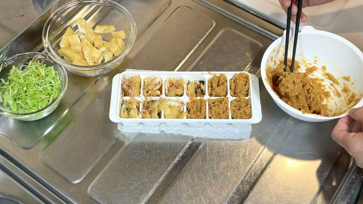 1：手軽な「即席みそ汁」は「みそ玉」で代用, 2：ジュースはお手製「はちみつレモンソーダ」で代用, 3：「〇〇専用の粉」は小麦粉＋αで代用, 4：「カップ麺」は乾麺＋手づくりスープで代用, 5：「料理の素」は家にある調味料で代用