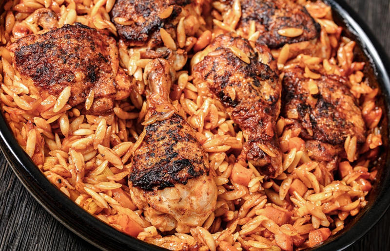10. Giouvetsi, Greece 36. Pasta frittata, Italy, 35. Cincinnati chilli, USA, 34. Naporitan, Japan, 33. Linguine alla Nerano, Italy, 32. Baked ziti, USA, 31. Fuži s tartufima, Croatia, 30. American chop suey, USA, 29. Kasha varnishkes, USA, 28. Pastitsio, Greece, 27. Pasta con le sarde, Italy, 26. Sorrentinos, Argentina, 25. Pasta alla Norma, Italy, 24. Krautfleckerl, Austria, 23. Pasta e fagioli, Italy, 22. Filipino spaghetti, Philippines, 21. Pasta primavera, Canada or USA, 20. Tortellini alla panna, Italy, 19. Tallarines verdes, Peru, 18. Koshari, Egypt, 17. Pasta puttanesca, Italy, 16. Älplermagronen, Switzerland, 15. Fettuccine Alfredo, Italy and USA, 14. Cacio e pepe, Italy, 13. Uni pasta, Japan, 12. Gratin de crozets, France, 11. Spaghetti alla vongole, Italy, 10. Giouvetsi, Greece, 9. Ravioli, Italy, 8. Fideuà, Spain, 7. Pasta pomodoro, Italy, 6. Spaghetti Bolognese, UK and USA, 5. Cannelloni, Italy, 4. Mac 'n' cheese, Italy and UK, 3. Pasta alla carbonara, Italy, 2. Käsespätzle, various locations