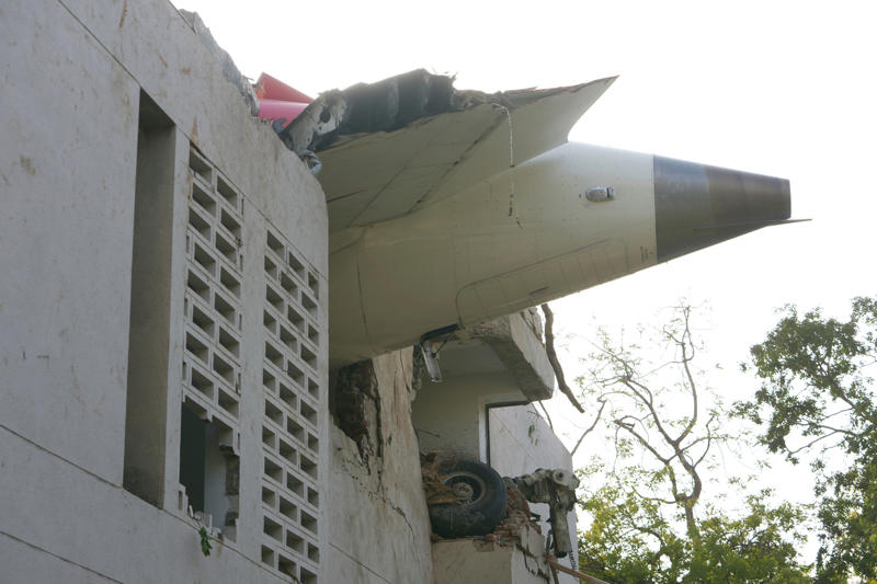 Key Points, UK government pledges to review report into tragedy, Watch: The British victims of Air India plane crash, Air India faces additional scrutiny on other fronts after crash, ‘Like an earthquake’: Inside the doctors’ hostel hit in Air India tragedy, Expert suggests 'extraordinary human error' could be behind Air India plane crash, Air India crash investigation finds fuel switches cut off moments before impact, Who were the pilots of the Air India jet that crashed?, Is flying safe? The facts and figures after Air India tragedy, Air India releases statement on crash investigation after preliminary findings out, What has the Air India crash report revealed about fuel switches?, Air India crash investigation finds fuel switches cut off moments before impact, Fuel samples tested and found to be normal, report says, Wreckage moved and examined after crash, Plane had been checked for technical issue before flight, Crash happened seconds after take-off, report says, What next after preliminary report published, Watch | Air India crash sole survivor recalls how he escaped plane, Blackboxes were found on 24 June, Timeline of events: 12-16 June, Watch | The British victims of Air India plane crash, Air India under fresh scrutiny as investigations widen, Air India issues statement on preliminary report, Black boxes recovered and final report expected within a year, Cockpit audio shows pilots baffled by sudden shutdown, Investigation ongoing with no warnings issued to other operators, Experienced pilots with no sign of required emergency, Experts say it’s almost impossible to knock the switches by accident, Simon Calder gives his verdict on the preliminary report, Witness statements and post-mortems reviewed, Fuel samples tested and found to be normal, report says, Wreckage moved and examined after crash, Plane had been checked for technical issue before flight, Cockpit audio reveals pilots confused by engine shutdown, Crash happened seconds after take-off, report says, A recap of the crash, India finds engine switch movement in fatal Air India crash