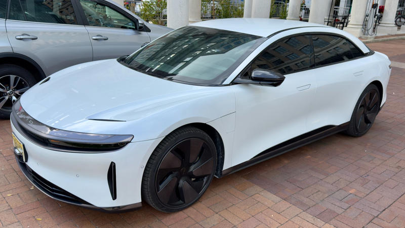 1. Tesla Model S (2012–2018), 2. Subaru Outback, 3. Lexus NX, 4. Chevrolet Malibu, 5. Chevrolet Camaro, 6. Ford Mustang Mach-E, 7. Chrysler 300, 8. Volkswagen ID.4, 9. Mazda 3, 10. Honda Civic, 1. BMW 3 Series, 2. Mercedes-Benz E-Class, 3. Hyundai Ioniq 5, 4. Kia EV6, 5. Audi A6, 6. Toyota Camry, 7. Genesis GV70, 8. Porsche Taycan, 9. Volvo XC60, 10. Lucid Air