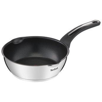 'I'm done with cheap and flimsy models', 1) Hexclad Hybrid Deep Sauté Pan with Lid, £139, 2) Eaziglide Neverstick3 Professional Aluminium Non-Stick Casserole, £90, 3) Our Place Always Pan, £125, 4) Tefal Emotion Frying Pan, £30, 5) Salter Megastone Fry Pan, £19.99
