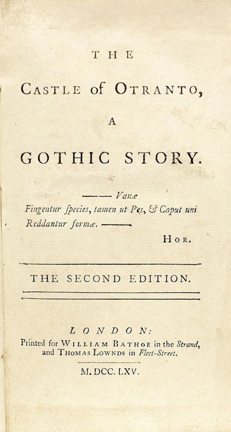 'The Castle of Otranto' (1764) 'The Castle of Otranto' (1764), Gothic roots in modern horror, 'Frankenstein' (1818), The dawn of modern fantasy, High fantasy’s defining epic, Tolkien’s blueprint, Blurring reality and fiction, The origins of magical realism, Magical realism’s global reach, Dystopia meets punk aesthetic, Cyberpunk’s first spark, Genre pioneers and their influences