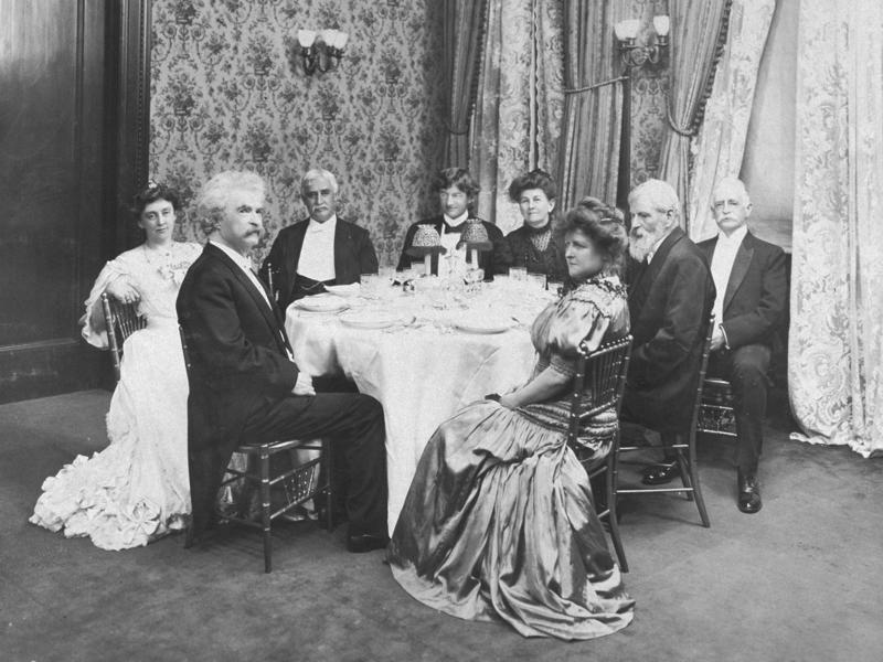 They didn't just make fortunes — they spent fortunes, too. It was a period of conspicuous spending that Mark Twain dubbed the