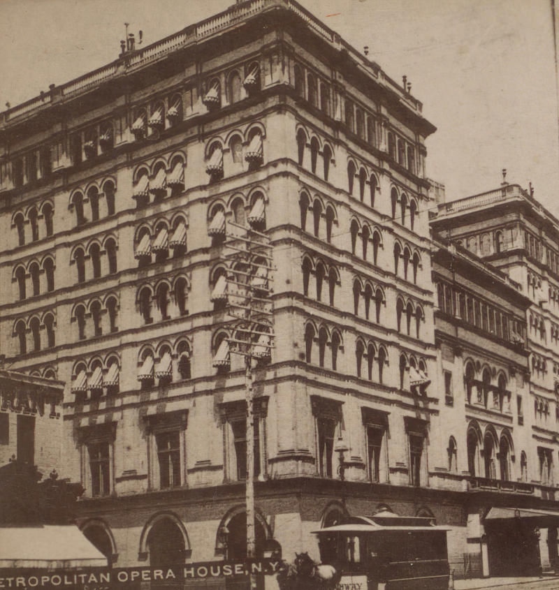The newly rich displayed their fortunes by attending the opera, access to which was controlled by old-money families.