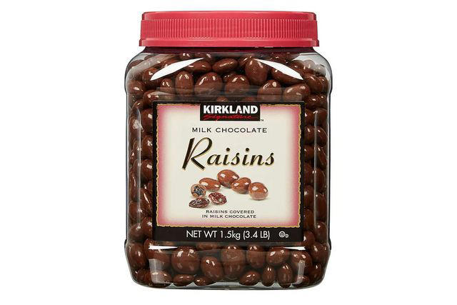 Kirkland Signature Extra Virgin Italian Olive Oil, Kirkland Signature Italian Parmigiano Reggiano, Kirkland Signature Organic Maple Syrup, Kirkland Signature Imported Basil Pesto, Kirkland Signature Chocolate Covered Raisins, Kirkland Signature Grass-Fed Butter, Kirkland Signature Butter Croissants, Kirkland Signature Vodka, Kirkland Signature Super Premium Vanilla Ice Cream