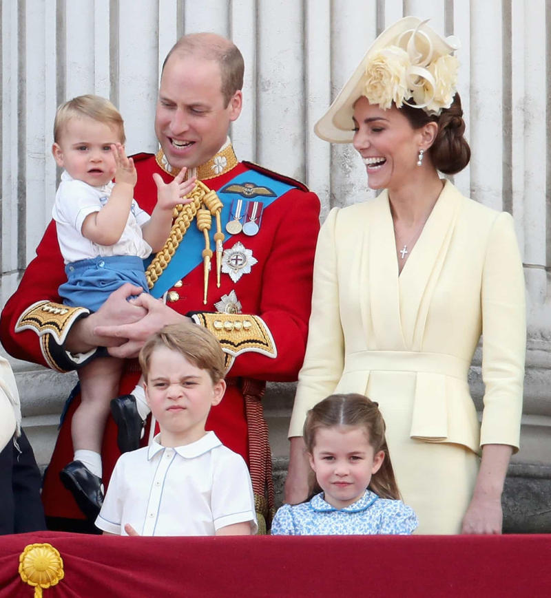 Big happy family Early days, On the field, Hammer time, Team players, Grinning for the cameras, Wrapped up, Final days, Bon appetit, Happy as can be, Among the stars, A man in uniform, Slithering around, A day to remember, A new arrival, Father and son, All wrapped up!, Got their heads together, Welcoming Prince Louis, Brothers in arms, Big happy family