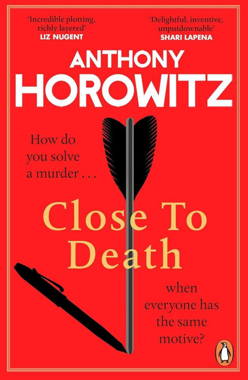 A Murder is Announced by Agatha Christie, Death in the Air by Ram Murali, Tokyo Express by Seicho Matsumoto, Close to Death by Anthony Horowitz, My Sister, the Serial Killer by Oyinkan Braithwaite