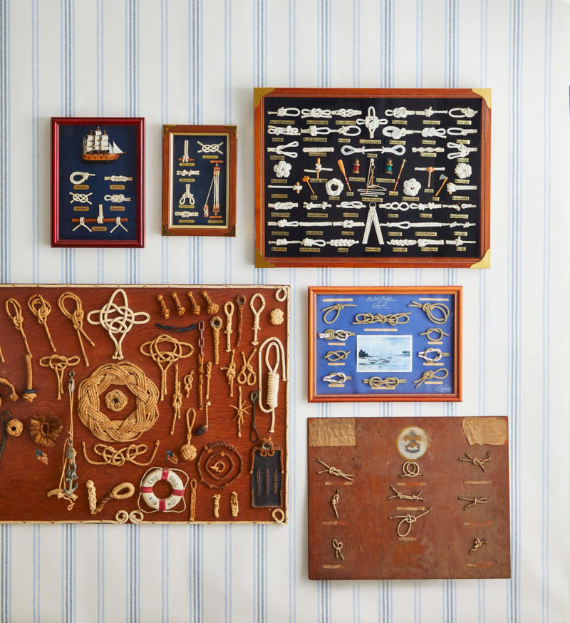 Burgee Flags, Pond Yachts , Nautical Knot Boards , "Nautical" Dishware by Oxney Green , Boat Cleats 